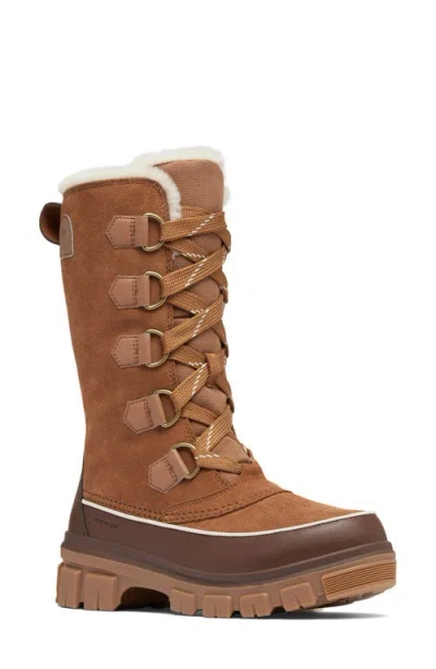SOREL SOREL TIVOLI V FAUX FUR LINED TALL WATERPROOF BOOT