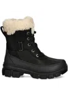 Sorel Tivoli Suede Resort Winter Booties In Black