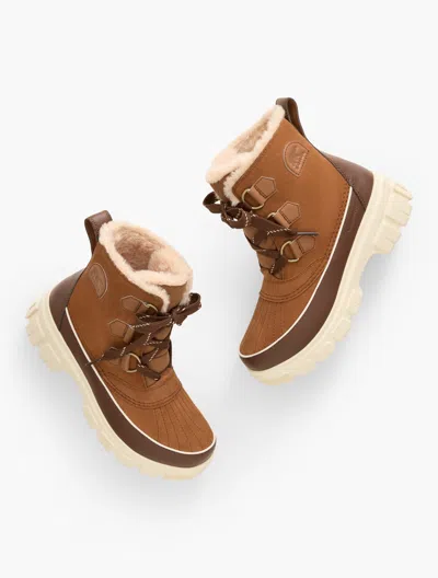 Sorel Tivoliâ¢ Iv Waterproof Leather Boot - Velvet Tan/tobacco - 10m Talbots In Velvet Tan,tobacco
