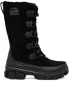 Sorel Tivoli Iii Womens Leather Cold Weather Snow Boots In Black