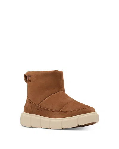 Sorel Unisex Explorer Iii Waterproof Boots - Toddler, Little Kid, Big Kid In Velvet Tan