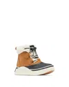 Sorel Kids' Out N About Iv Chillz Waterproof Duck Boot In Animal Print