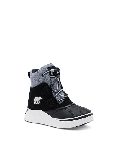 Sorel Unisex Out N About Iv Chillz Waterproof Winter Boot Big Kid In Multi
