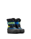Sorel Kids' Snow Commander Insulated Waterproof Boot In Animal Print