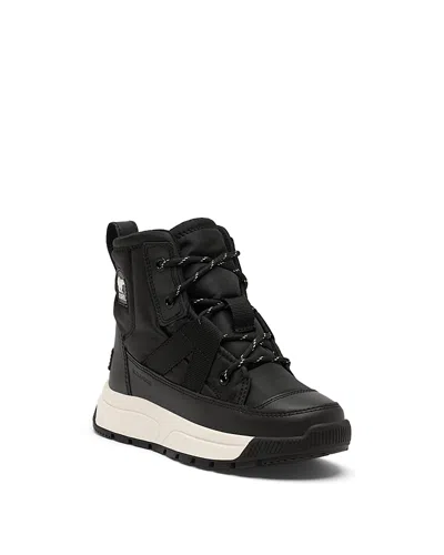 Sorel Unisex Whitney Iii Mid Boots - Little Kid, Big Kid In Black