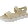 Sorel Vibe Womens Faux Leather Slingback Sport Sandals In Multi