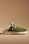 Sorel Viibe Faux Fur Clog In Green