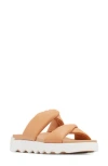 Sorel Viibe Twist Dual-band Sandals Sandals In Honest Beige/sea Salt