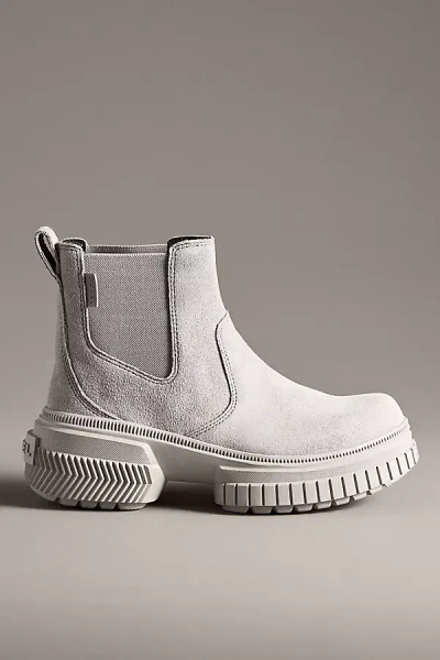 Sorel Waterproof Chelsea Boots In Grey