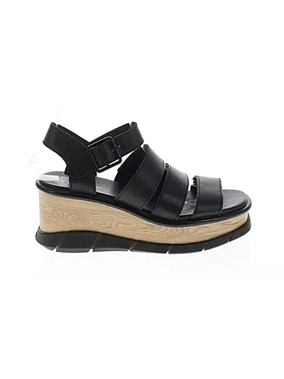 Pre-owned Sorel Wedges In Black