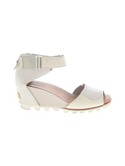 Pre-owned Sorel Wedges In Gray