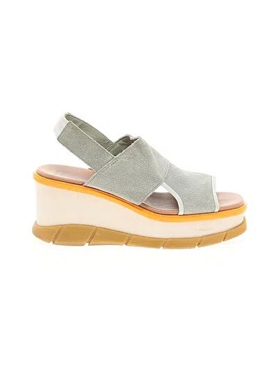 Pre-owned Sorel Wedges In Gray