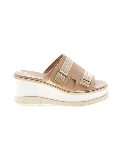 Pre-owned Sorel Wedges In Tan