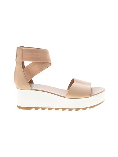 Pre-owned Sorel Wedges In Tan