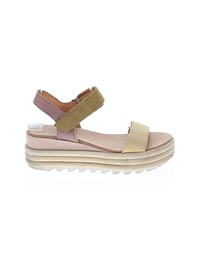 Pre-owned Sorel Wedges In Tan
