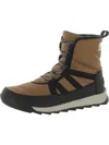 Sorel Womens Faux Leather Faux Fur Lined Winter & Snow Boots In Brown