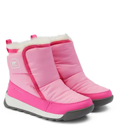 Sorel Kids' Whitney Ii Plus Snow Boot In Pink