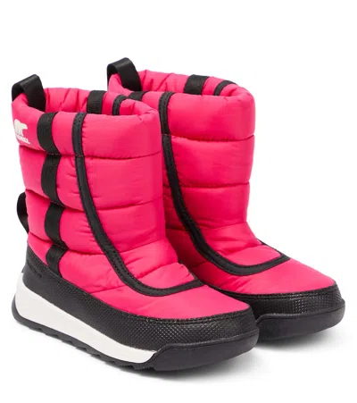 Sorel Kids' Whitney Ii Quilted Boots In Pink