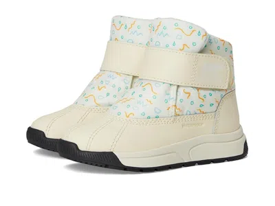 Sorel Whitney Iii Strap Mid Waterproof (little Kid) Kids Shoes Snow/honey White : 10 Little Kid M, Synthet