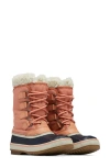 Sorel Winter Carnival Waterproof Boot In Paradox Pink/abyss