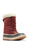 Sorel Winter Carnival Waterproof Boot In Spice/gum