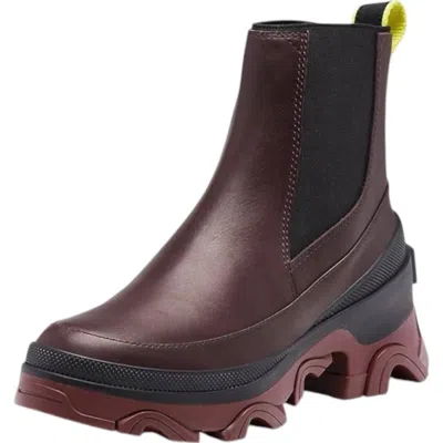 Sorel Women's Brex Heel Chelsea Boots In New Cinder