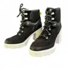 Sorel Women's Brex Lace Up Leather Boots In Black In Black