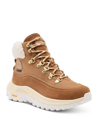Sorel Women's Callsign Conquest Waterproof Ankle Snow Boots In Brown