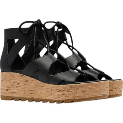 Sorel Women's Cameron Lace Sandals In Black