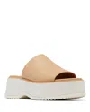 Sorel Dayspring Slide Sandal In Honest Beige