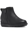 Sorel Evie Ii Zip Waterproof Ankle Boot In Black,black