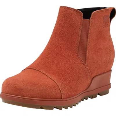 Sorel Women's Evie Pull On Boots In Warp Red