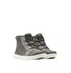 Sorel Women's Explorer Ii Carnival Sport Wp Winter Boots In Quarry/sea Salt In Grey