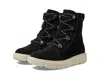 Sorel Women's Explorer Iii Joan Waterproof Boots In Black/chalk