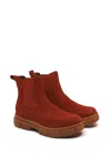 Sorel Women's Explorer Strt Chelsea Boots In Sanguine/gum In Multi