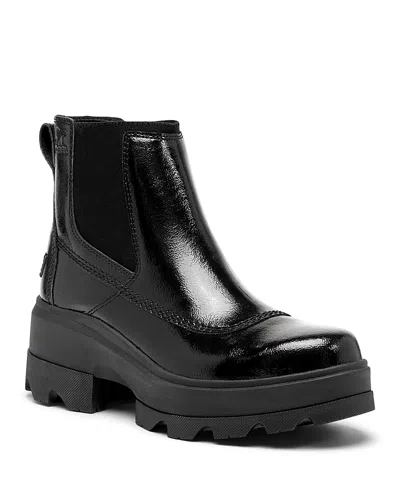 Sorel Women's Joan Frwd Chelsea Boots In Black