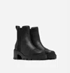 Sorel Women's Joan Now Chelsea Boot In Black