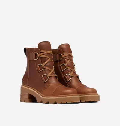 Sorel Women's Joan Now Lace Boots In Velvet Tan/black