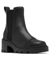 Sorel Women's Joan Now Pull-on Chelsea Boots In Black