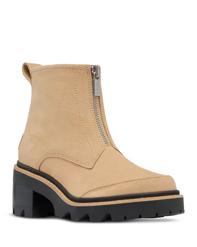 Sorel Women's Joan Now Zip Boots In Brown