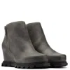 Sorel Women's Joan Of Arctic Iii Boots In Quarry / Black