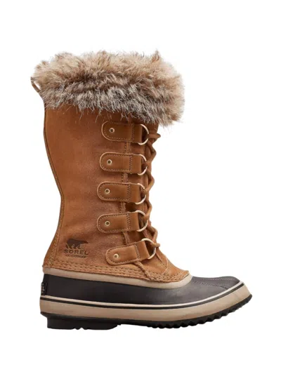 Sorel Women's Joan Of Arctic Waterproof Boot In Camel Brown, Black