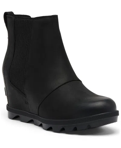 Sorel Women's Joan Rhapsody Chelsea Wedge Boots In Black