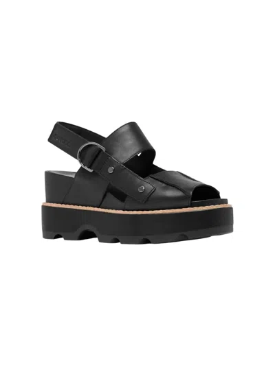 Sorel Women's Joanie Iv Wedge Sandal In Black