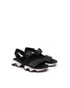 Sorel Kinetic Impact Ii Sling Low Sandal In Black