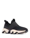 Sorel Women's Kinetic Impact Ii Strap Slip On Sneakers In Black