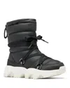 Sorel Women's Kinetic Impact Nxt Mid Waterproof Boots In Black