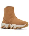 Sorel Kinetic Impact Short Waterproof Boot In Brown