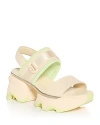 Sorel Kinetic Impact Slingback Sandal In Honey White