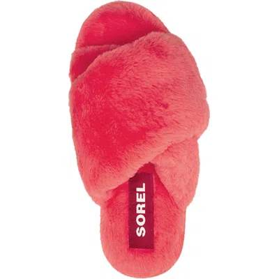 Sorel Women's Mail Run Slipper In Blush Pink